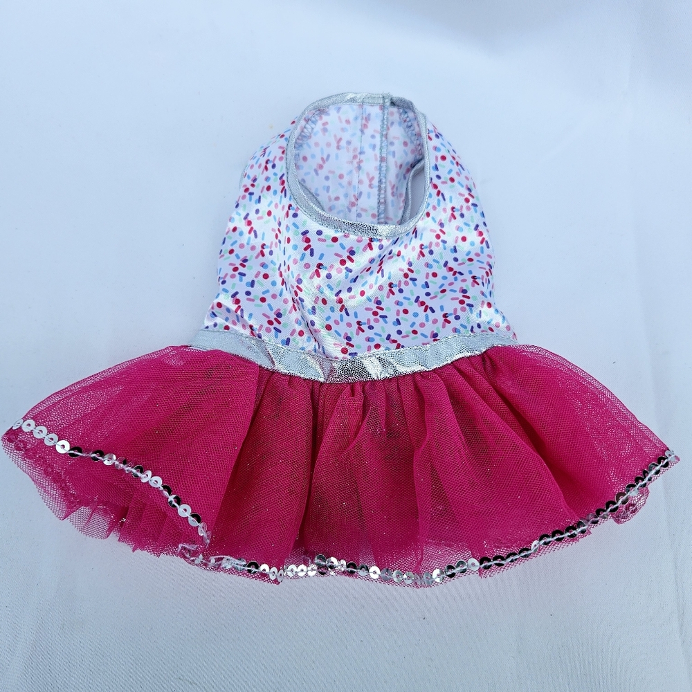 Build a Bear Workshop Dress with Tulle Skirting for 4 Legged Plush Pet